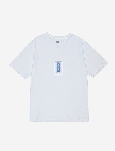 HSTRY TEE - WHITE brownbreath