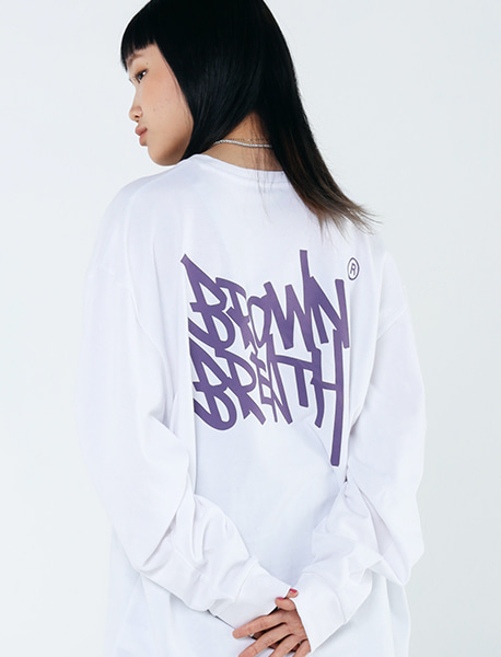 TAG 20 LONG SLEEVE - WHITE brownbreath