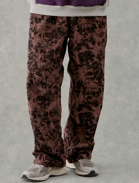 TAG CONFUSION PANTS - PINK brownbreath