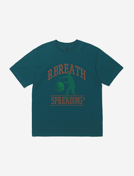 [신스pick] SPREADING TEE - GREEN brownbreath